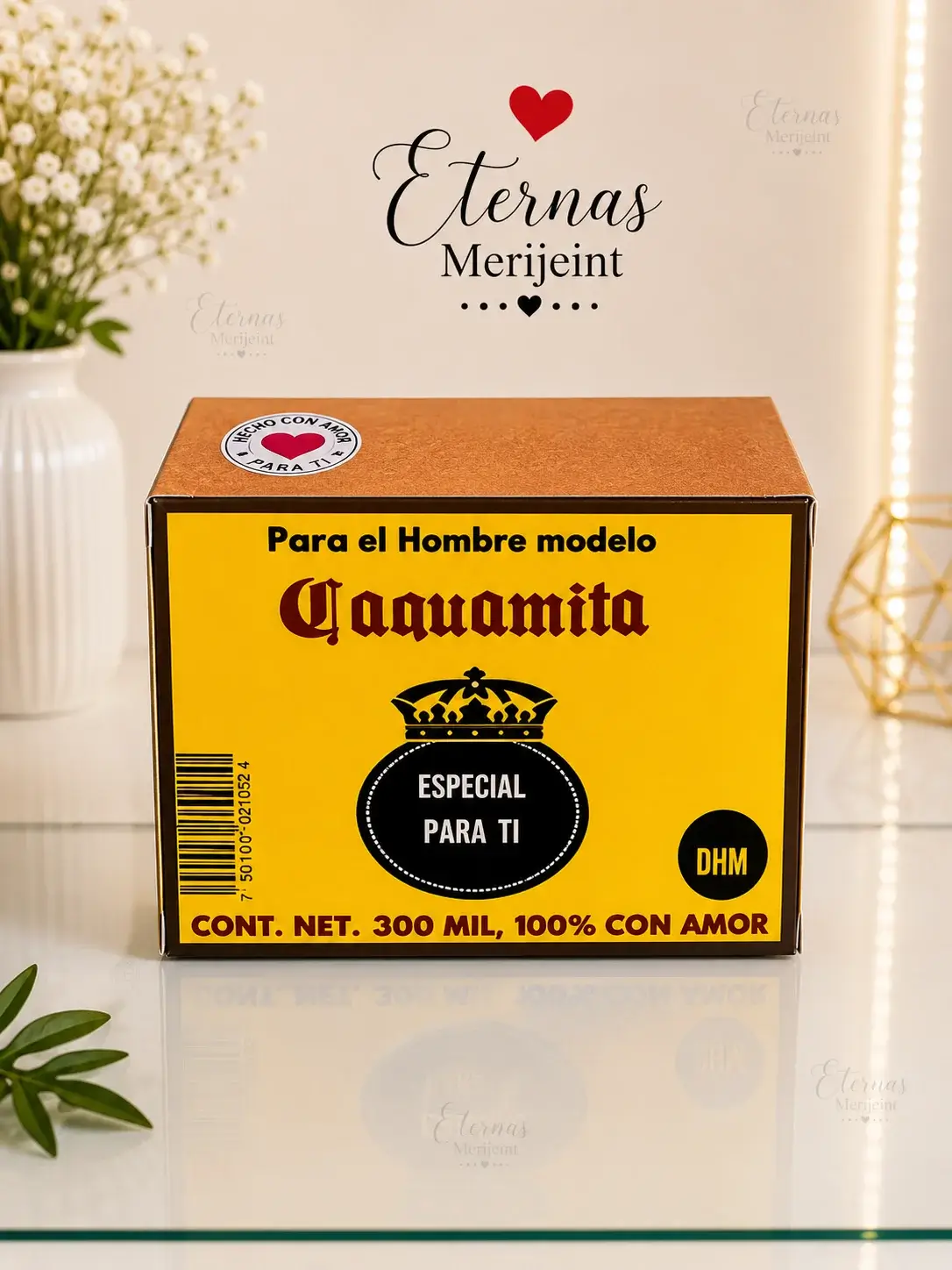 Detalle personalizado hecho con amor - Creaciones Eternas Merijeint Tihuatlán