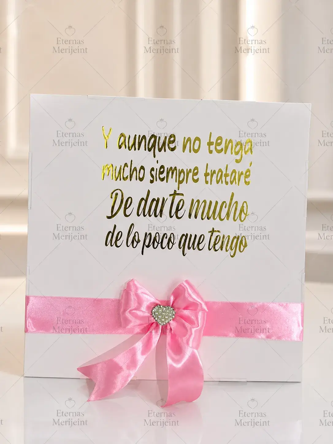 Detalle personalizado hecho con amor - Creaciones Eternas Merijeint Tihuatlán