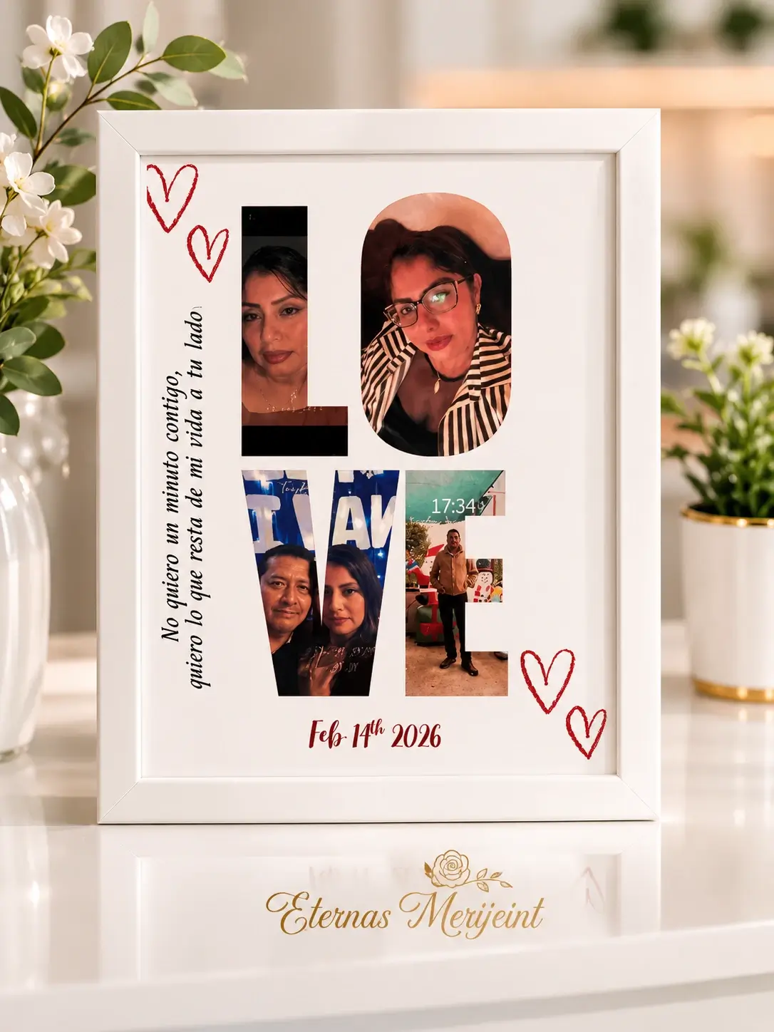 Detalle personalizado hecho con amor - Creaciones Eternas Merijeint Tihuatlán