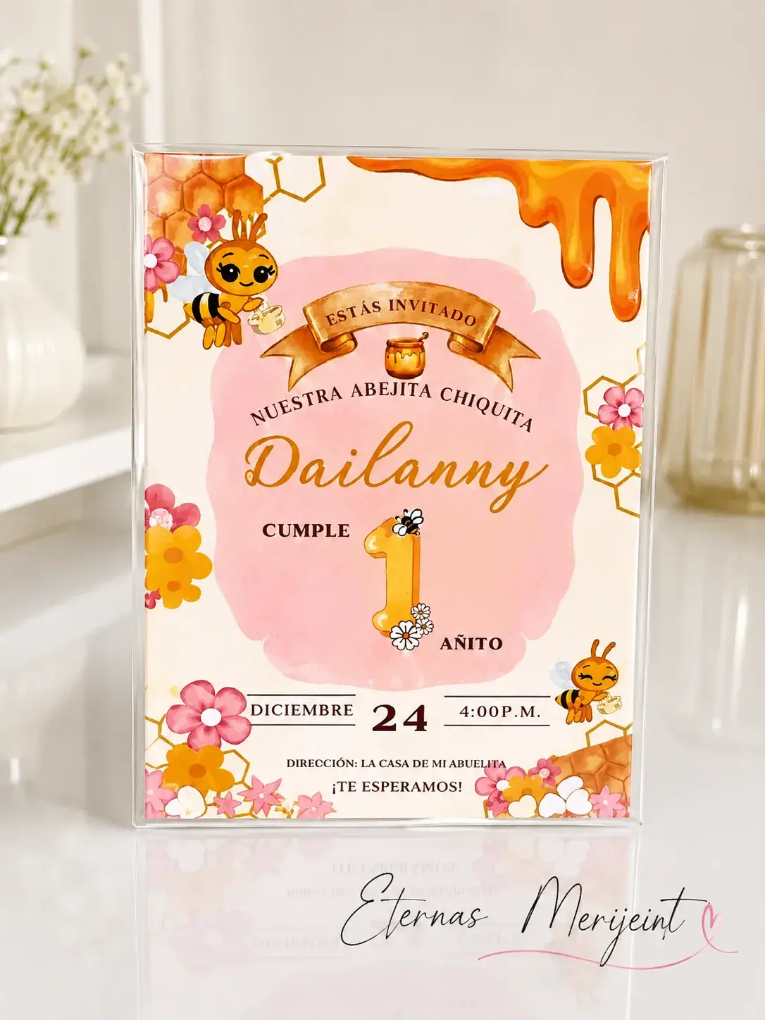 Detalle personalizado hecho con amor - Creaciones Eternas Merijeint Tihuatlán