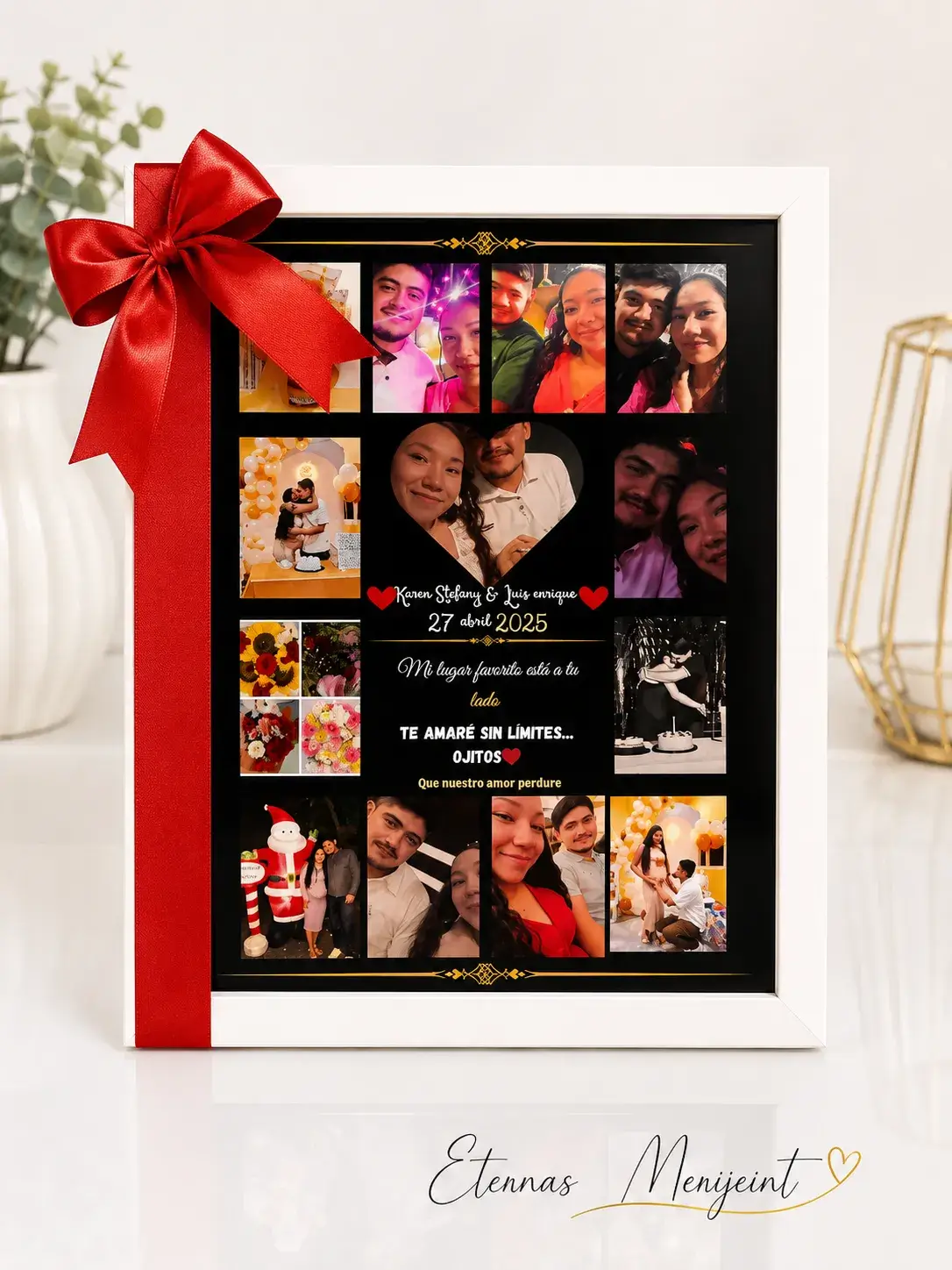 Detalle personalizado hecho con amor - Creaciones Eternas Merijeint Tihuatlán