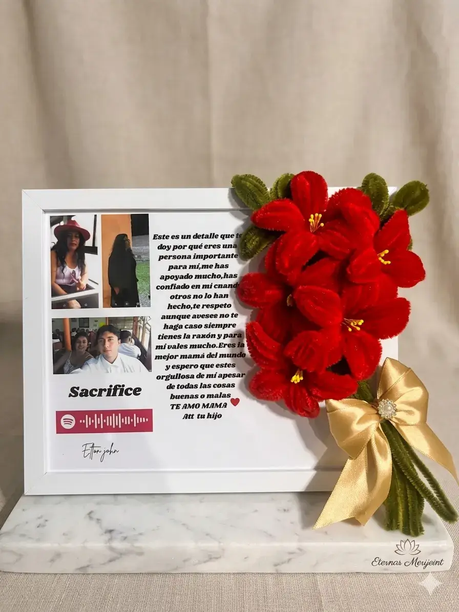 Detalle personalizado hecho con amor - Creaciones Eternas Merijeint Tihuatlán