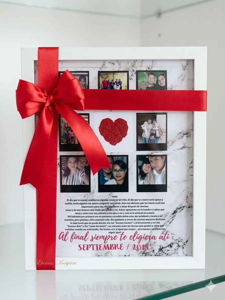 Detalle personalizado hecho con amor - Creaciones Eternas Merijeint Tihuatlán