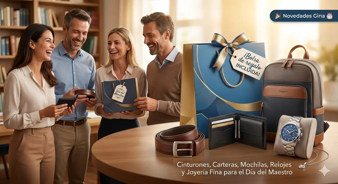 Promoción Especial Día del Maestro - Profesores felices con sus regalos